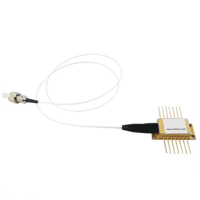808nm 2W 3W 14-Pin DFB Laser Diode Built-in TEC Pigtailed Fiber Coupled Laser